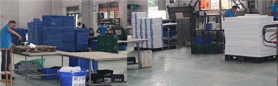 中空板周轉箱人工